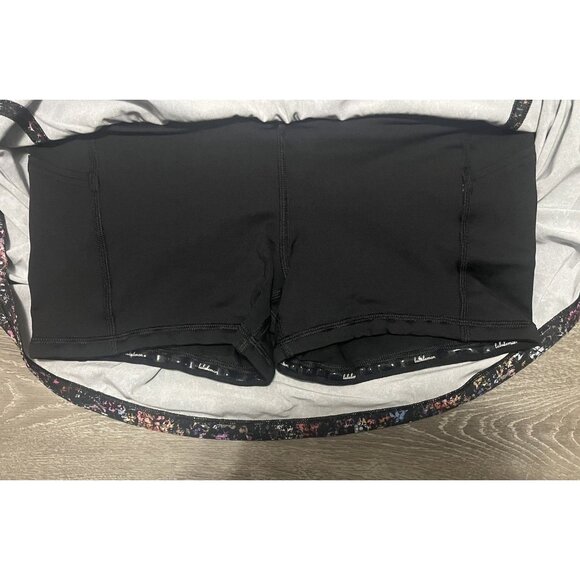 Lululemon Pace Rival Mid-Rise Skort Floral Spray Multi Print Tennis Golf Size 6 - Picture 12 of 15